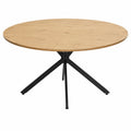 5-teiliges Essgruppe-Set: Runder Tisch 120cm mit 4 Samtstühlen für Küche und Wohnzimmer